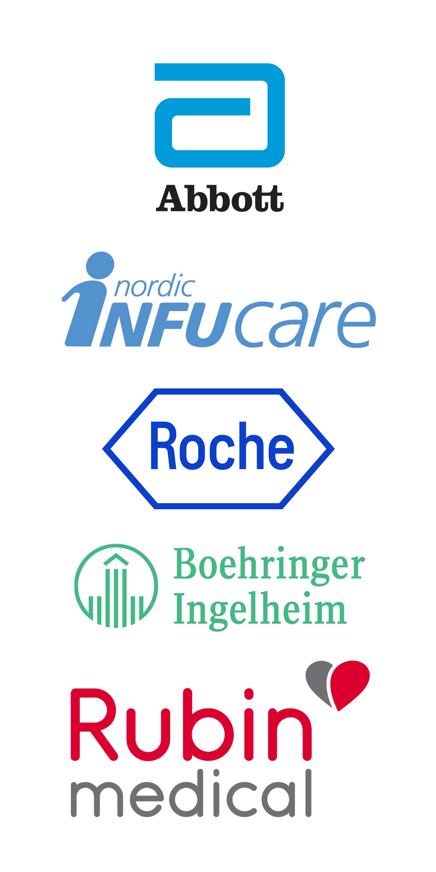 Utställarnas logotyper. Kollage.